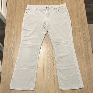 The Sweetheart Gray Corduroy Jeans